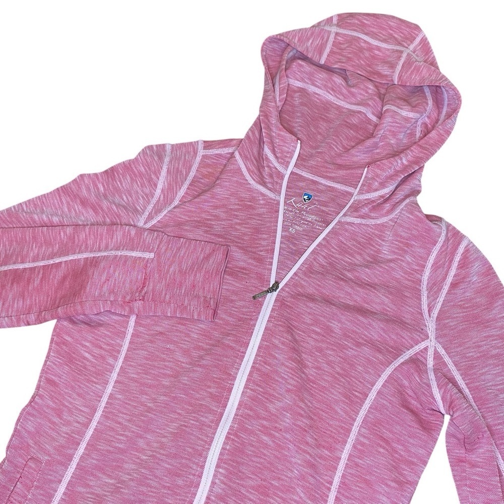 Kuhl Full Zip Hoodie Women’s XS Lightweight Outdoor Hiking Spring Fall Travel